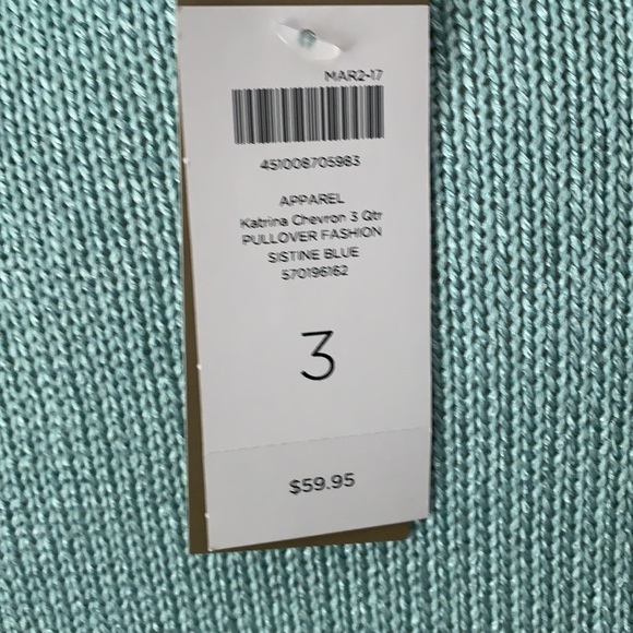 Chico’s sweater size 3 - Picture 5 of 7